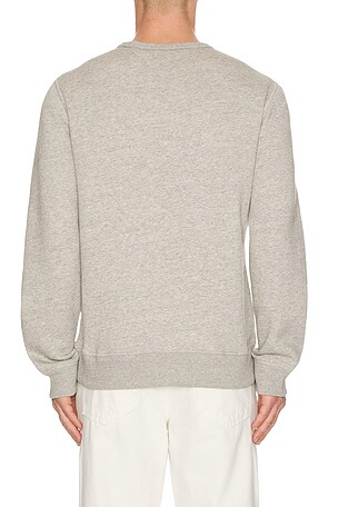 Polo Ralph Lauren Fleece Printed Active Bear Crewneck Sweatshirt in Light Grey