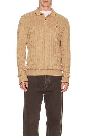2 Button Placket Tipping Polo Sweater Polo Ralph Lauren