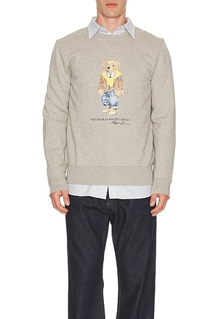 Fleece Novelty Bear Crewneck Sweatshirt Polo Ralph Lauren
