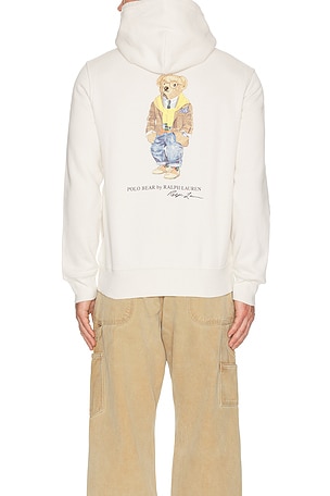 Polo Ralph Lauren Fleece Polo Script Heritage Bear Hoodie Miu Miu
