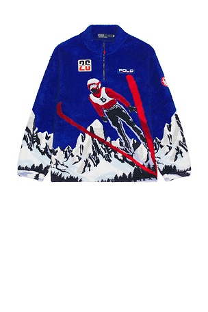 Winter Olympics Hi Pile Fleece Sweatshirt Polo Ralph Lauren