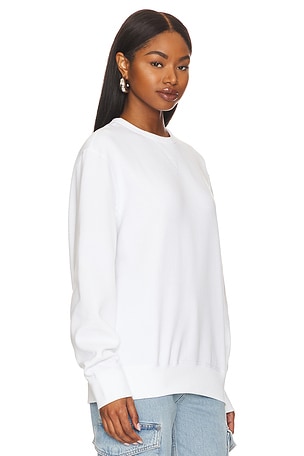 Polo Ralph Lauren Fleece Crewneck in White. Size L. Also