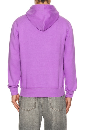 Polo Ralph Lauren Rl Fleece Pullover Hoodie in Purple. Size S. Also