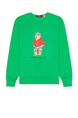 ★★POLO RALPH LAUREN★★ Fleece Crewneck Sweatshirt Green M $_57.JPG?set_id=8800005007
