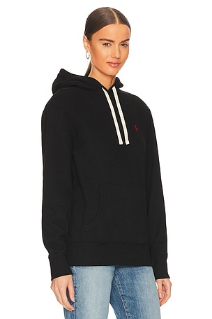 Polo Ralph Lauren Fleece Hoodie in Black