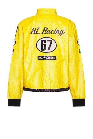 Polo Ralph Lauren Tyvek Racing Jacket in Yellow