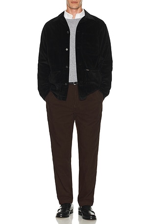 Polo Ralph Lauren Wale Corduroy Barton Overshirt in Black