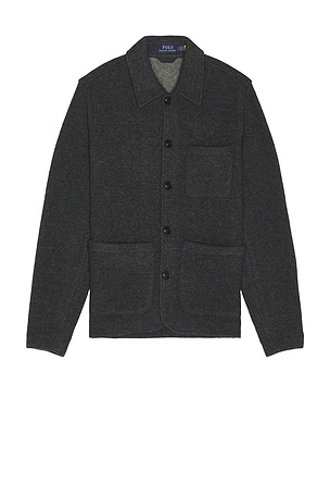 Brushed Double Knit Chore Jacket Polo Ralph Lauren