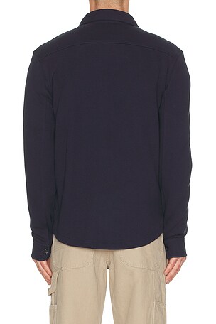 Who Decides War by Ev Bravado Polo Ralph Lauren Hybrid Quilted Shirt Jacket in Grey