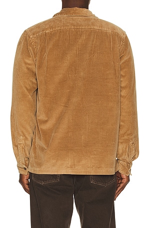 Polo Ralph Lauren Long-sleeve Wide Wale Corduroy Teton Camp Sport Shirt in Brown
