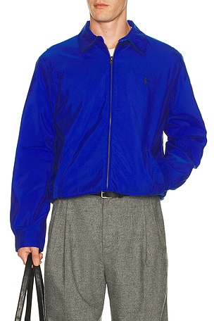 Long Sleeve Polyester Twill Biswing Windbreaker Jacket Polo Ralph Lauren