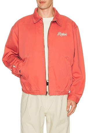 Twill Ralph Script Windbreaker Jacket Polo Ralph Lauren