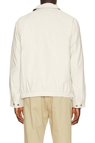 Polo Ralph Lauren Polyester Twill Bi-Swing Windbreaker Jacket in Beige