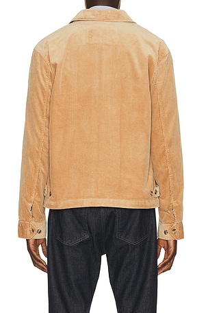 Polo Ralph Lauren 8 Wale Corduroy Wynton Windbreaker in Brown