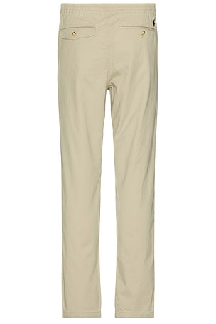 Polo Ralph Lauren Prepster Lightweight Cotton Stretch Twill Pant in Beige