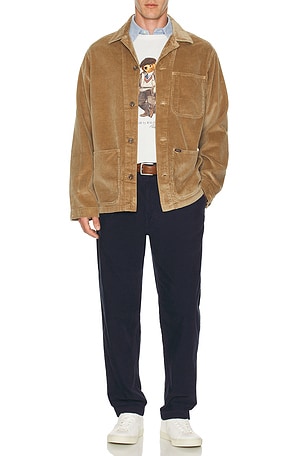 Garment Dyed Corduroy Prepster Pleated Pant Polo Ralph Lauren