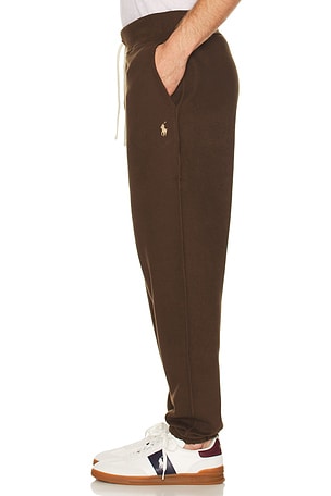 Polo Ralph Lauren RL Fleece Sweatpant in Brown