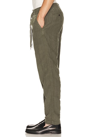 Polo Ralph Lauren Prepster Linen Pant in Olive