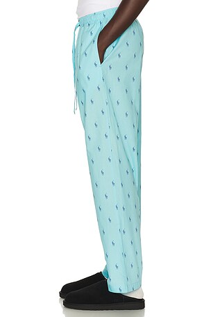 Polo Ralph Lauren Polo Pony Pajama Pant in Baby Blue