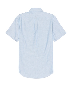 Polo Ralph Lauren Oxford Short Sleeve Shirt in Blue