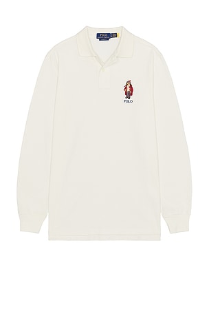 Long Sleeve Bear Polo Shirt Polo Ralph Lauren