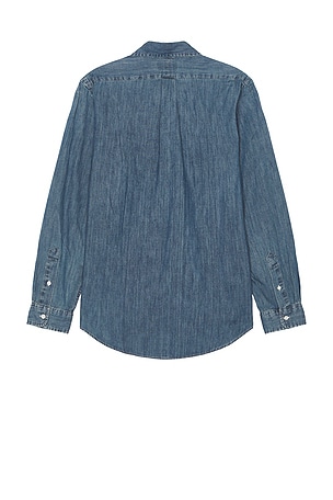 Polo Ralph Lauren Denim Sport Shirt in Blue