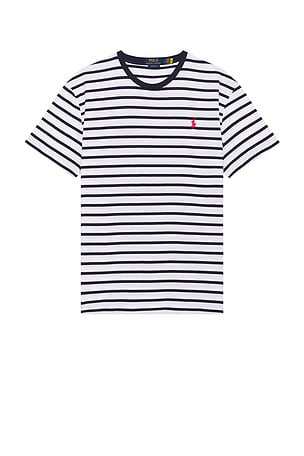 Short Sleeve Classic Stripe T-Shirt Polo Ralph Lauren