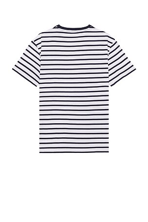 Polo Ralph Lauren Short Sleeve Classic Stripe T-Shirt in White
