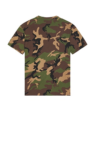 Polo Ralph Lauren Short Sleeve Crewneck Pocket T-Shirt in Army