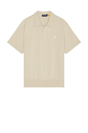 Short Sleeve Loopback Terry Polo Sweatshirt Polo Ralph Lauren