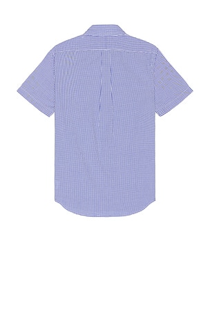 Polo Ralph Lauren Seersucker Pocket Sport Shirt in Blue