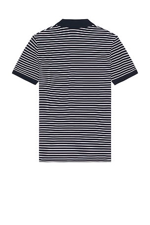 Polo Ralph Lauren Short Sleeve Johnny Collar Polo in Navy
