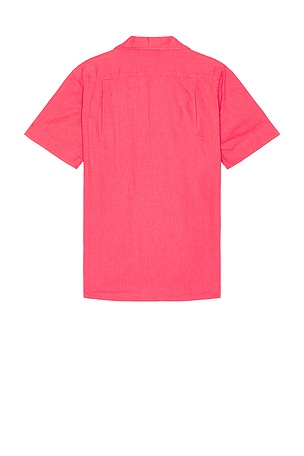 Polo Ralph Lauren Short Sleeve Camp Pocket Sport Shirt in Red