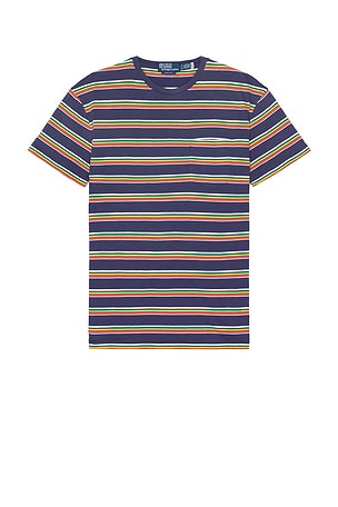 Stripe Crewneck T-Shirt Polo Ralph Lauren