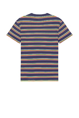 Polo Ralph Lauren Stripe Crewneck T-Shirt in Blue