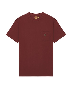 Short Sleeve Crewneck Pocket T-Shirt Polo Ralph Lauren