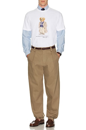 Cotton Mesh Novelty T-Shirt Polo Ralph Lauren
