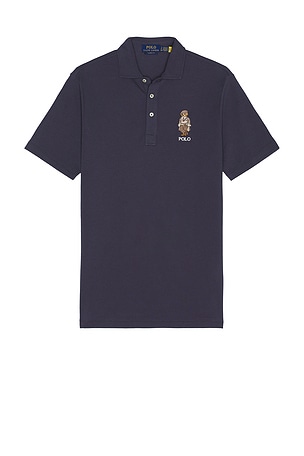 Short Sleeve Novelty Bear Polo Polo Ralph Lauren
