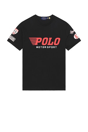 Motorsport Print Short Sleeve T-Shirt Polo Ralph Lauren