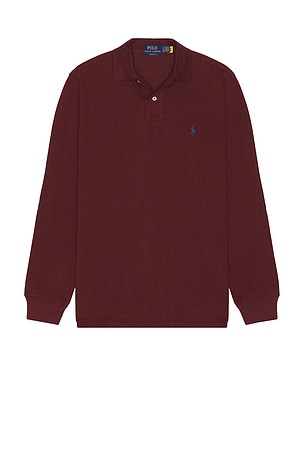 Long Sleeve Mesh Polo Polo Ralph Lauren