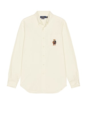 Brushed Oxford Novelty Bear Sport Shirt Polo Ralph Lauren
