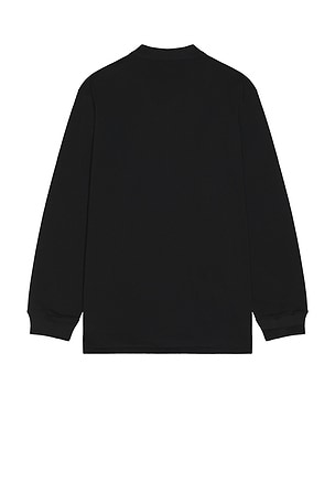 Polo Ralph Lauren Long Sleeve Novelty Holiday Bear Polo in Black