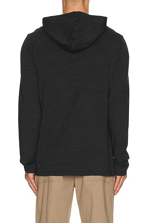Polo Ralph Lauren Long Sleeve Hooded T-Shirt in Grey
