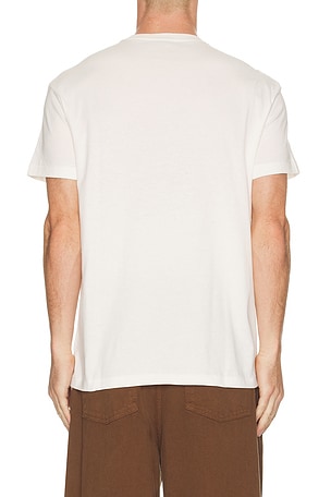 Oakley Factory Team Polo Ralph Lauren Short Sleeve Graphic Novelty Bear T-Shirt in Brown