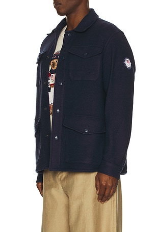 Polo ralph lauren camisa en color azul mareno