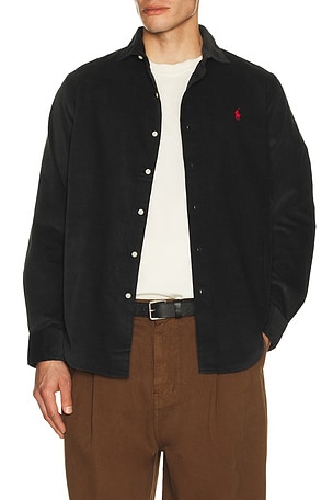 Long Sleeve Corduroy Sport Shirt Polo Ralph Lauren