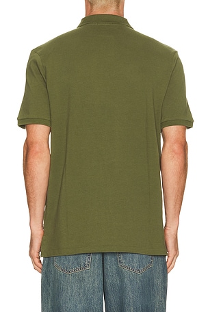 Polo Ralph Lauren Short Sleeve Mesh Polo en Vert