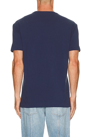 Polo Ralph Lauren Sailing Polo Team Print T-Shirt in Blue