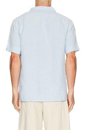 Polo Ralph Lauren Linen Andy Camp Shirt in Blue. Size XXL/2X. Also
