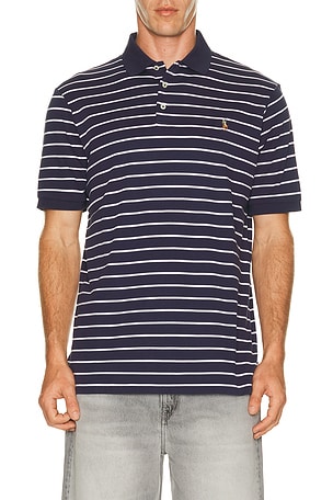 Soft Touch Thin Stripe Polo Polo Ralph Lauren